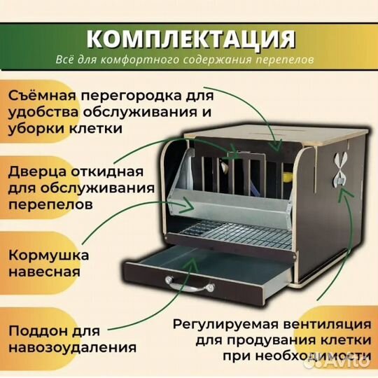 Клетки для перепелов