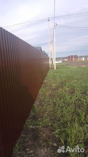 Установка заборов