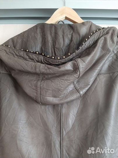 Пальто женское 42 44 эко-кожа