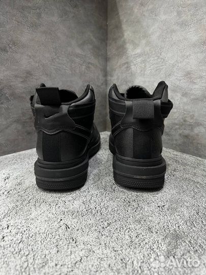 Nike Air Force 1 Boot Black Anthracite
