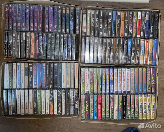 Аудиокассеты, русский рок