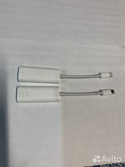 Адаптер Apple Thunderbolt 3(USB - C) Thunderbolt 2