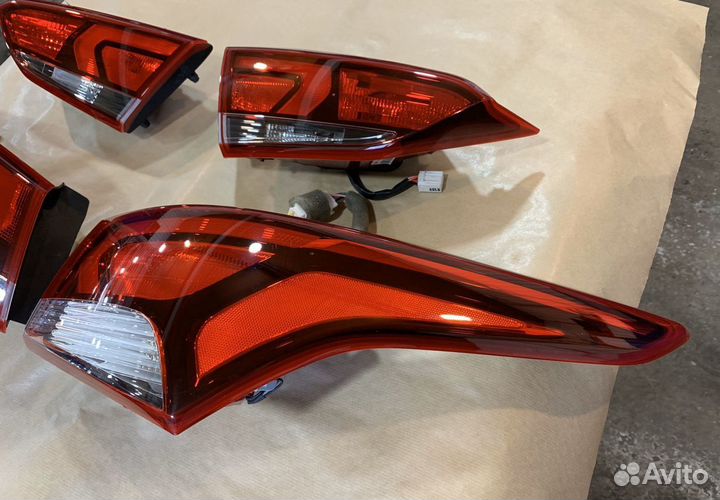 Фонари задние Hyundai Solaris 2