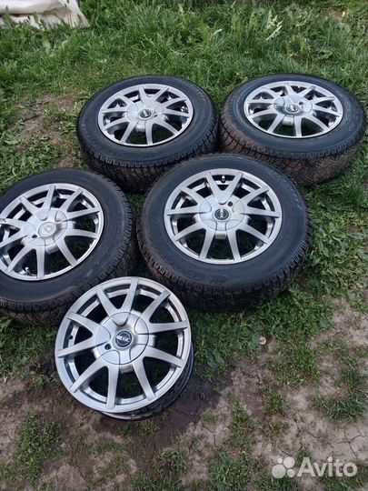 R15 Cordiant Polar 195/65, PCD 5x108 DIA 40