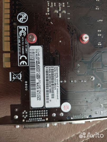 Видеокарта Gt440 2Gb DDR3