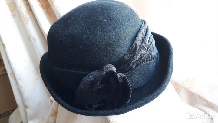Шляпа фетровая женская