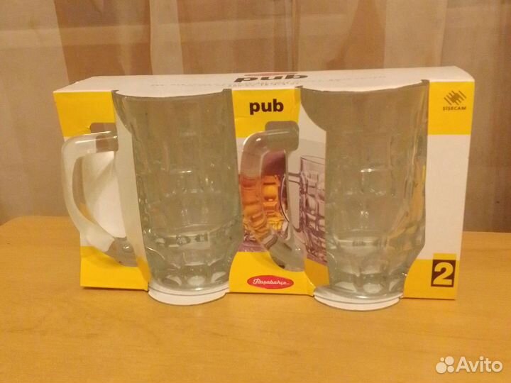 Пивная кружка 2 шт. Новые