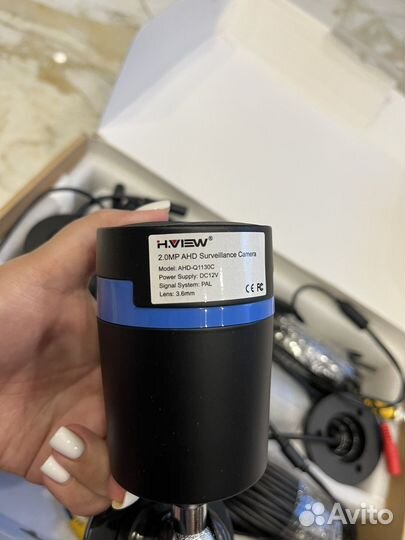 Камера видеонаблюдения уличный комплект