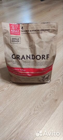 Корм для собак Grandorf Lamb&Turkey 3 кг