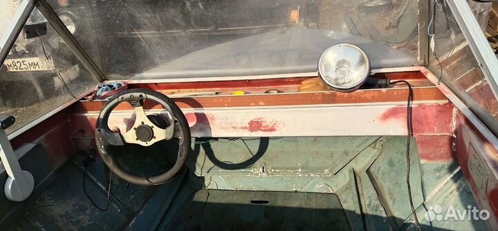 Крым с мотором Suzuki DT 30 и телегой