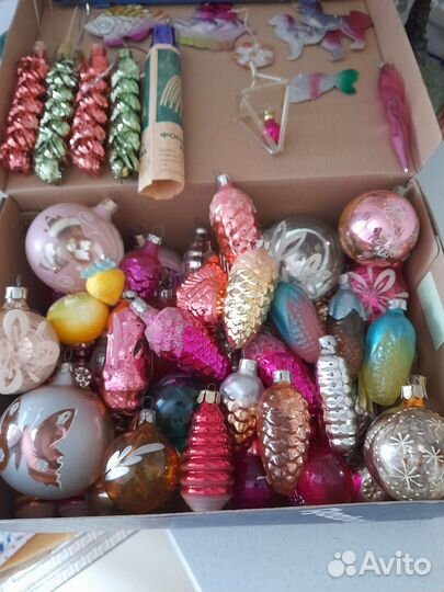 Новогодние игрушки СССР советские