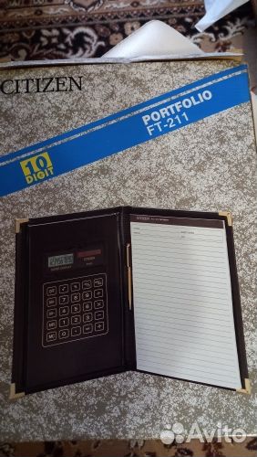 Калькулятором Citizen Portfolio FT-211