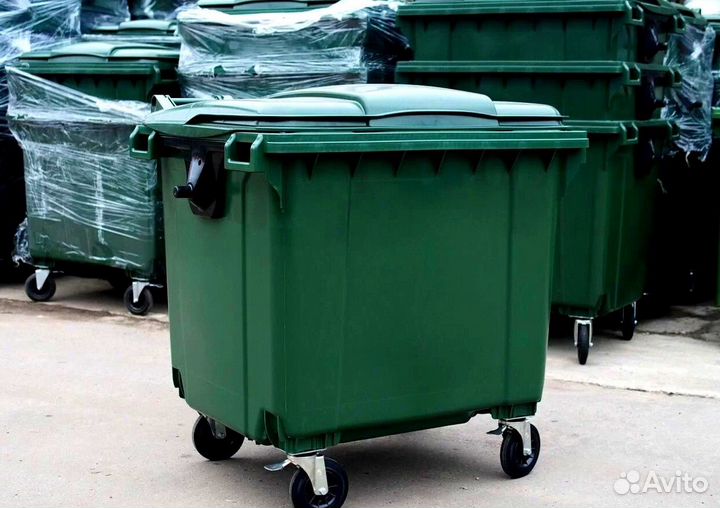 Пластиковый контейнер 1100л, 770л. Арт. 1032