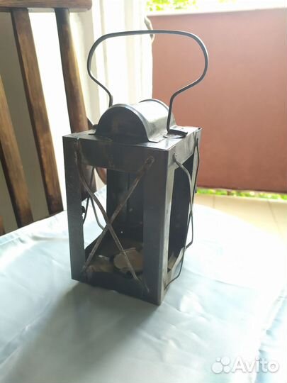 Фонарь свечной железнодорожный СССР
