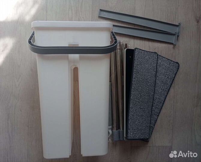 Швабра с ведром и отжимом новая