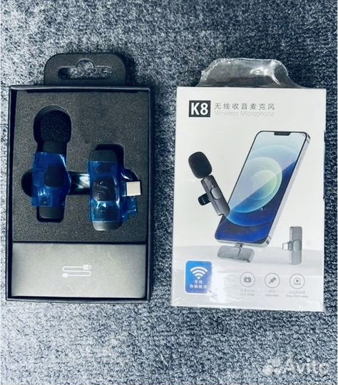 Микрофон петличный K8 Type-C