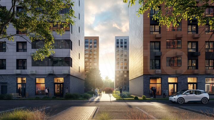 2-к. квартира, 55,7 м², 6/15 эт.