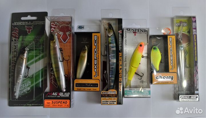 Воблеры б/у