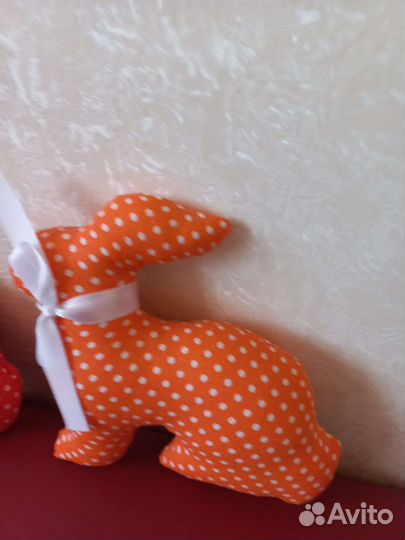 Заяц пасхальный ручная работа