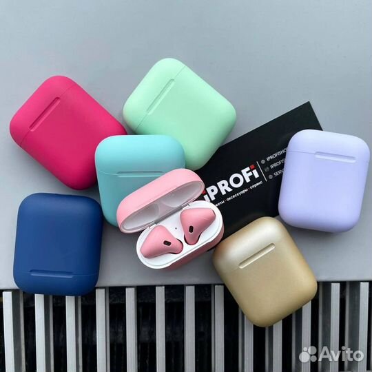 Наушники беспроводные Apple AirPods 2 Цветные