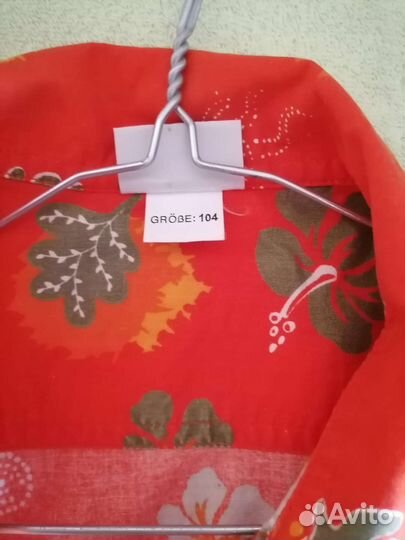 Рубашка для мальчика 104