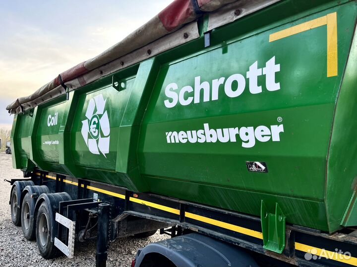 Полуприцеп самосвальный Meusburger Новтрак SK-360, 2012