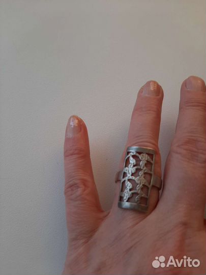 Кулон серебро