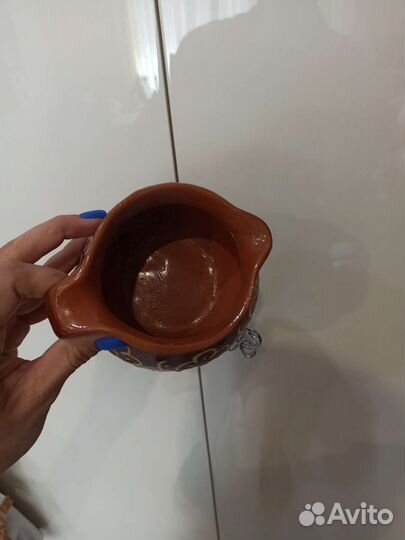 Глиняный горшочек горшки глиняные горшок