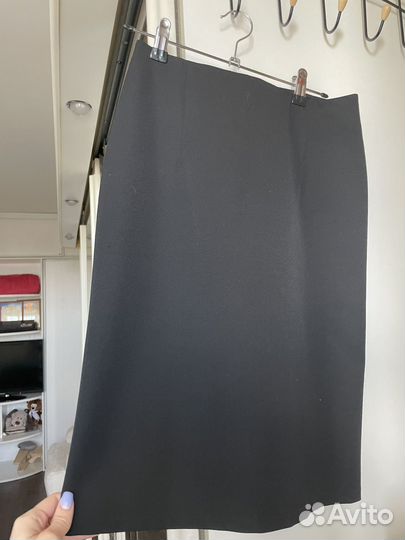 Юбка карандаш черная размер M