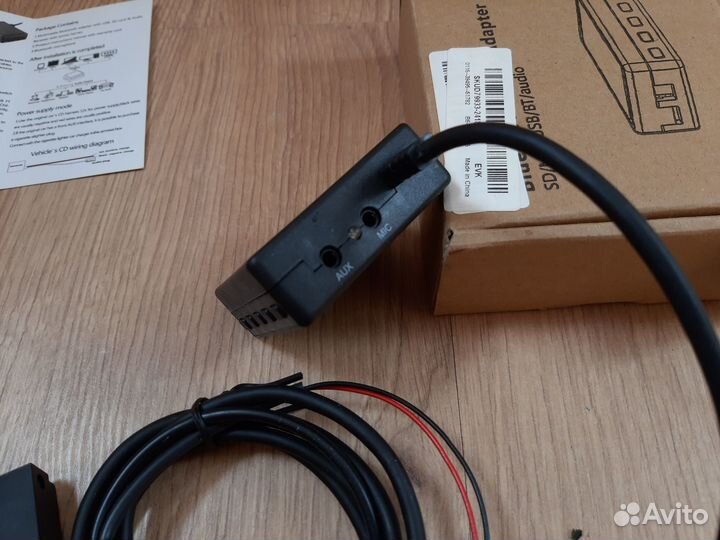 AUX Bluetooth-USB-TF-Audio-MIC адаптер