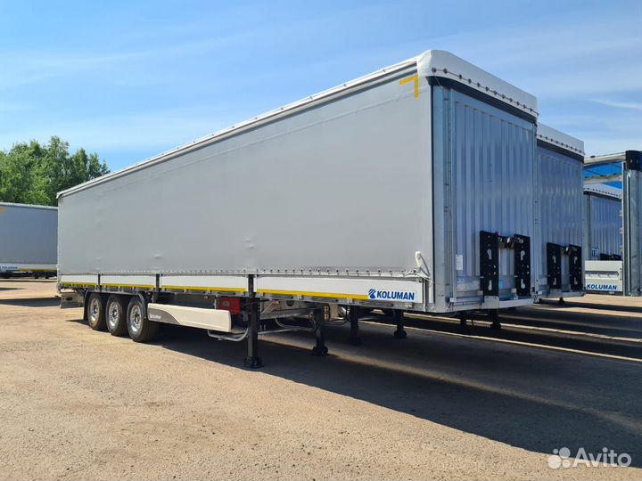 Полуприцеп шторно-бортовой Koluman шторно-бортовой, 2023