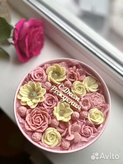 Шоколадные цветы