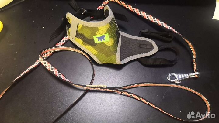 Шлейка прогулочная для маленьких собак/кошек