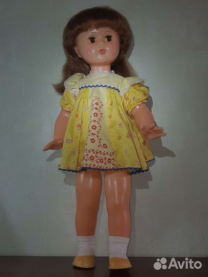 Кукла СССР Марина. Этикетка, рабочий писчик