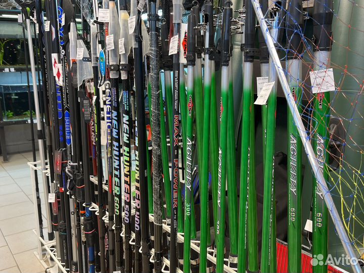 Удочки, удилище большой выбор