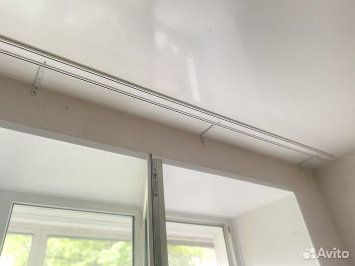 Карнизы для штор двухрядный алюминиевый