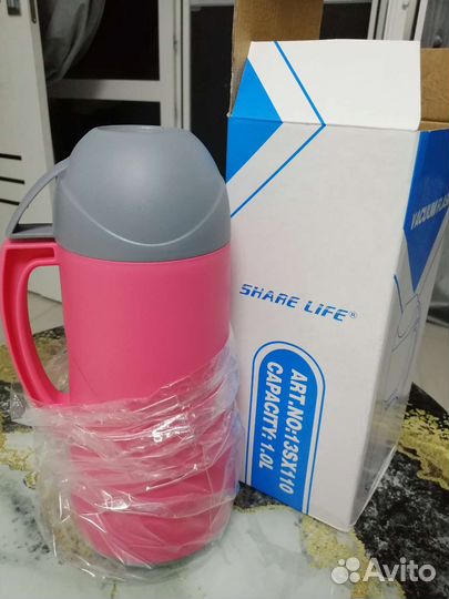 Классический термос Take It Easy Share life, 1 л