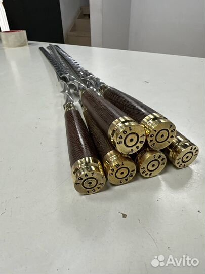 Шампуры с прямым лезвием 