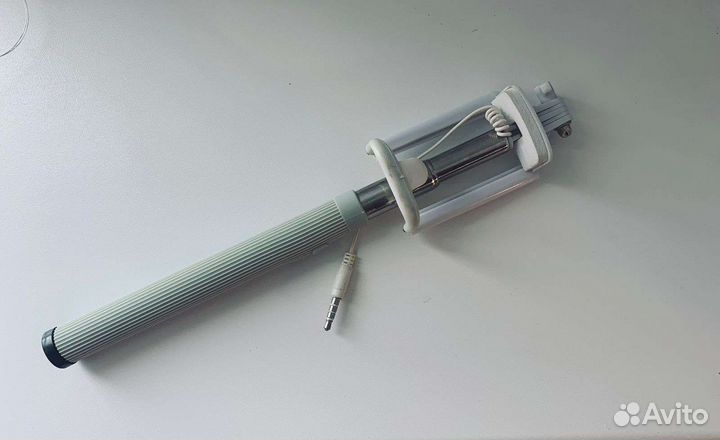 Селфи палка монопод с кнопкой