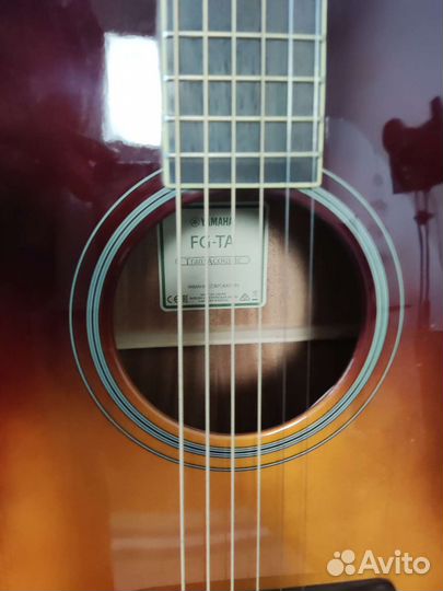 Трансакустическая гитара Yamaha FG-TA BS