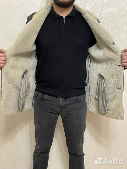 Дубленка натуральная мужская