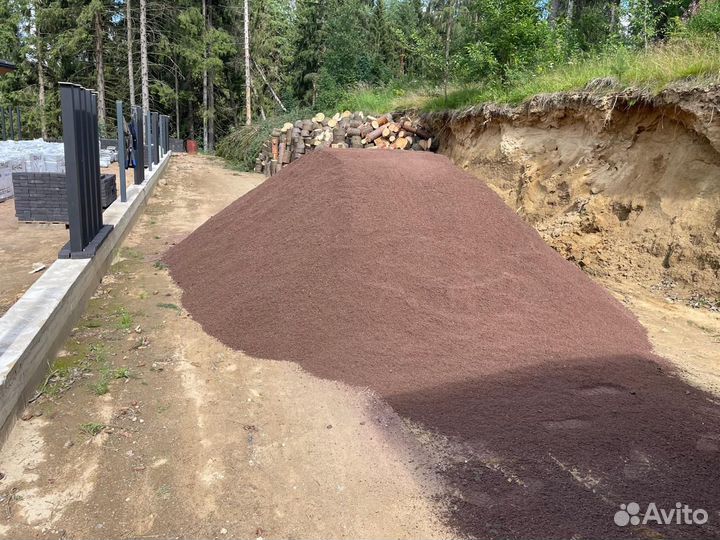 Отсев розовый