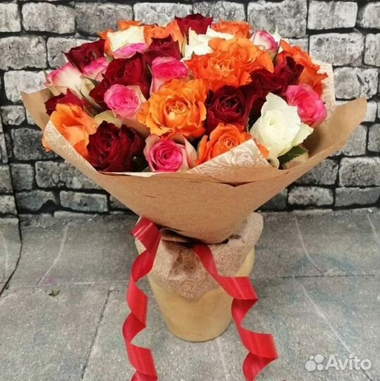 Розы. Букеты на 8 марта