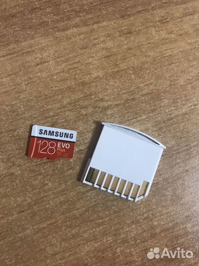 Карта памяти Samsung EVO Plus microsdxc 128 Гб