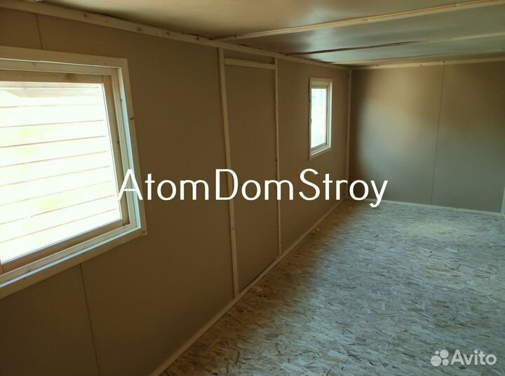 Бытовка дачная новая. Электрика в подарок