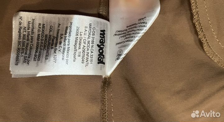 Плащ Mayoral Chic р. 140 оригинал