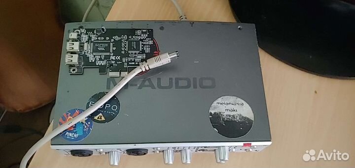 Внешняя звуковая карта m audio fireWire 410