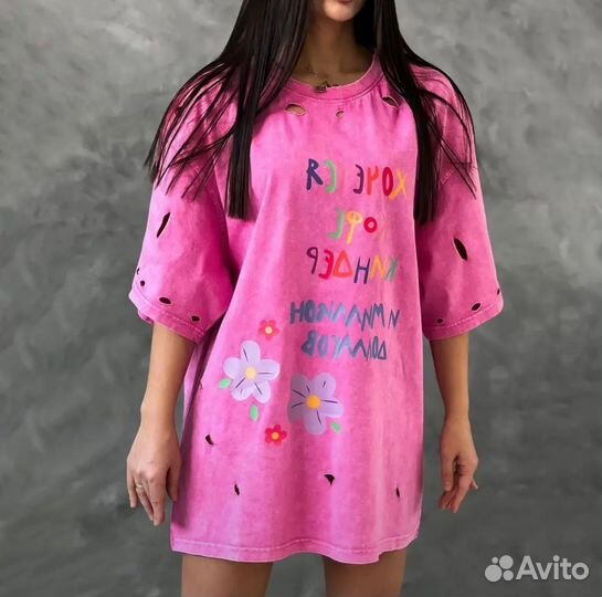 Футболка с надписью