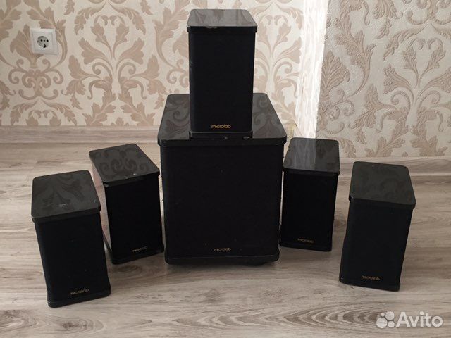 Акустические колонки бу Микролаб