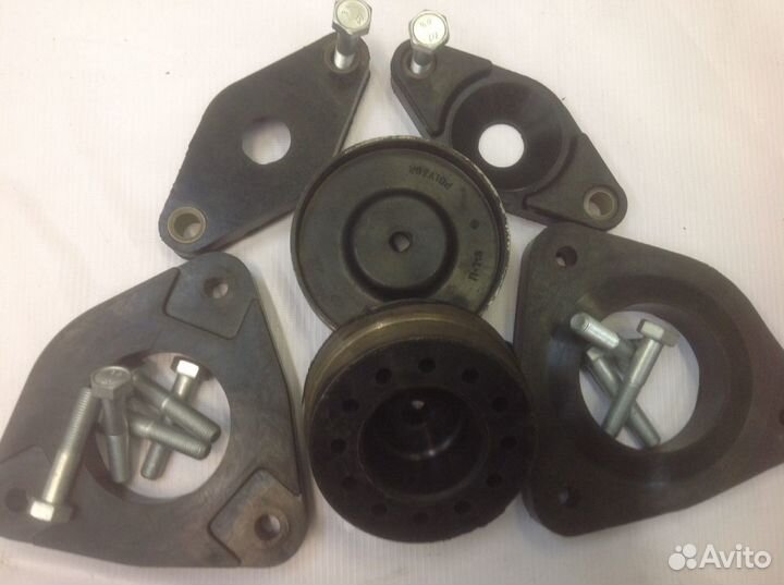 Проставки увеличения клиренса Киа Каренс 3, с 2006